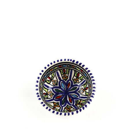 Kom rood groen blauw 6 cm (nr.6)