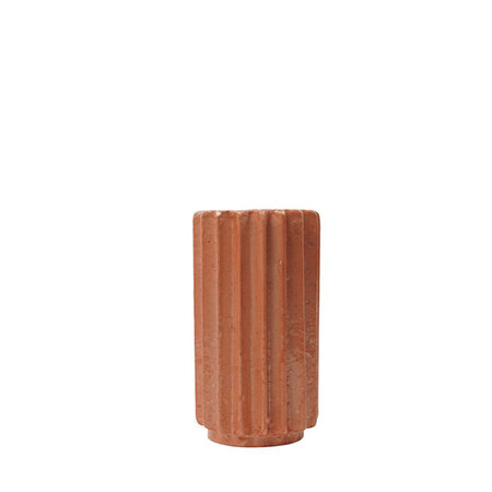 Vaas capiz pulp oranje