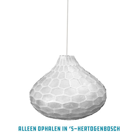 Lamp capiz L uivorm 30 x 37 cm