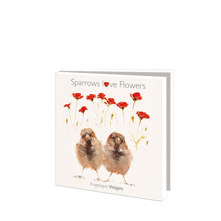 Kaartenmapje sparrows