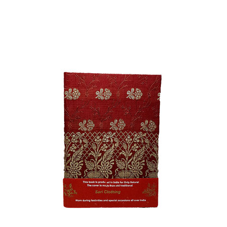 Sari bound notebook M roodbruin 2