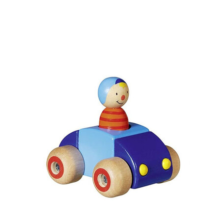Auto hout rood