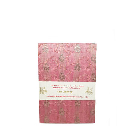 Sari bound notebook M roze (3)