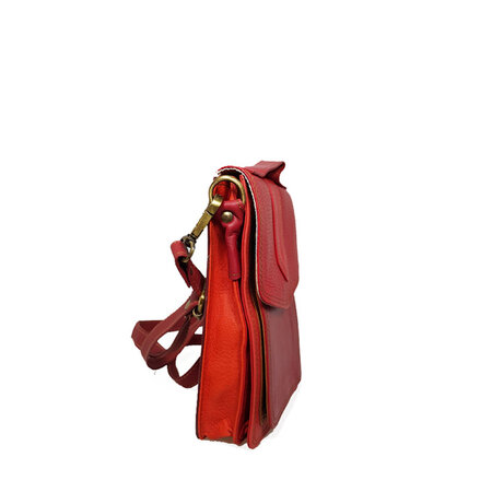 Hand- en schoudertas rood (nr.6)