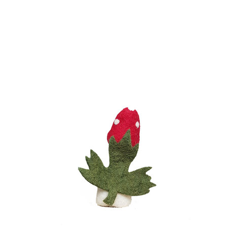 Vingerpopje paddenstoel