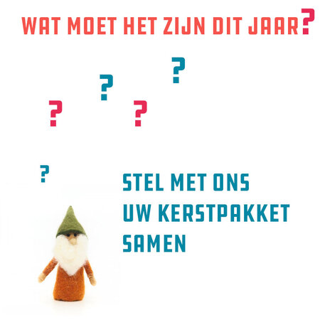 Kerstpakket vraagteken 2022