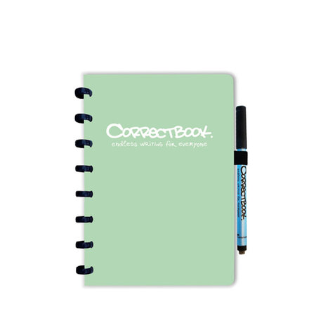 Correctbook A5 Mint green blanco