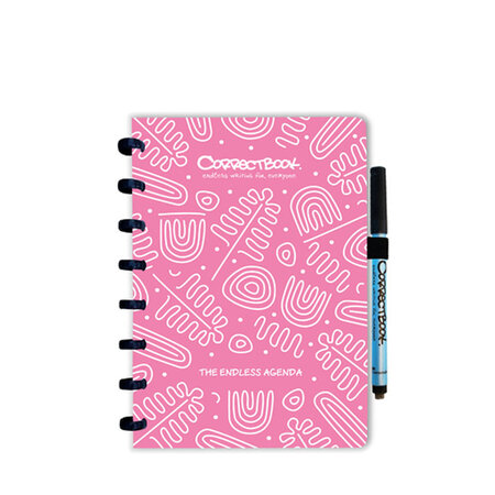 Correctbook Agenda Blossom Pink