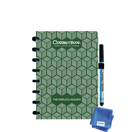 Correctbook Agenda Forest green