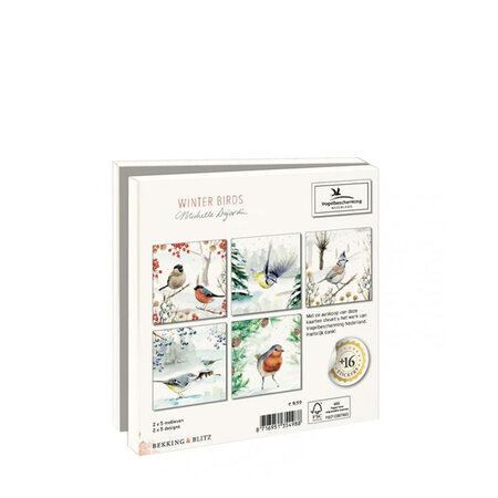 Mapje winter birds Vogelbescherming