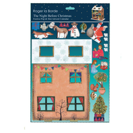 Bouwpakket karton Kerstmis