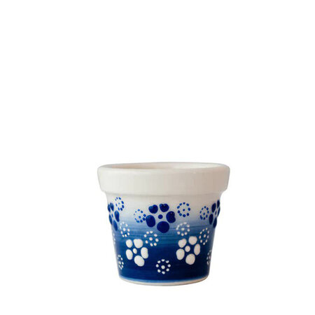 Bloempot mini oriental blue