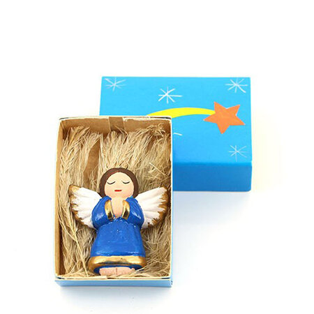 Engel keramiek in luciferdoosje