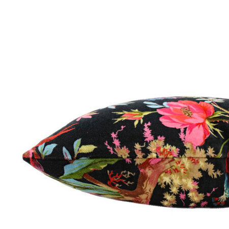 Paradise velvet XL black