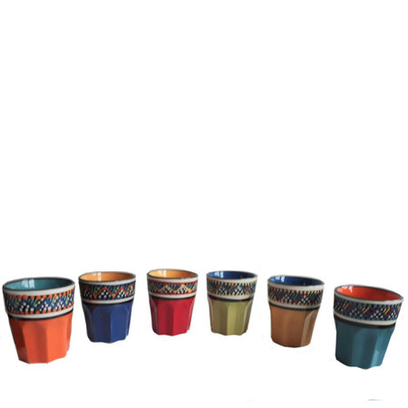 Beker S rainbow/ per stuk
