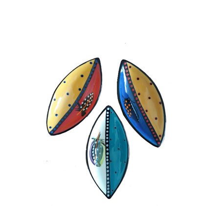 Schaal blad rainbow