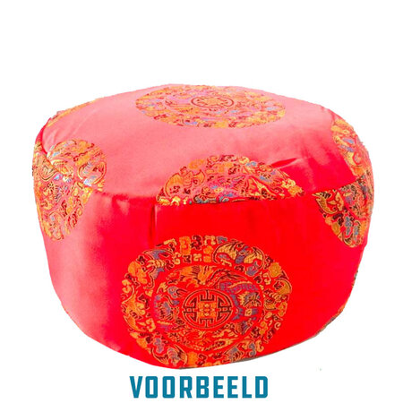 Meditatiekussen rood