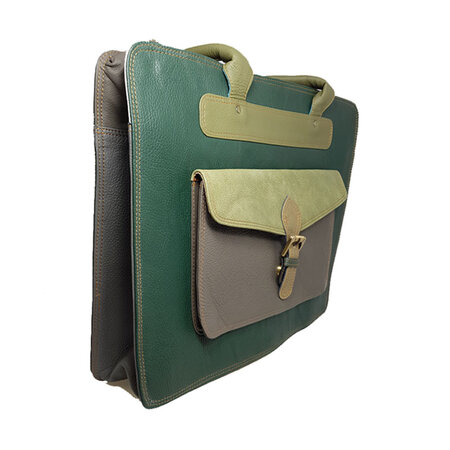 Laptoptas groen
