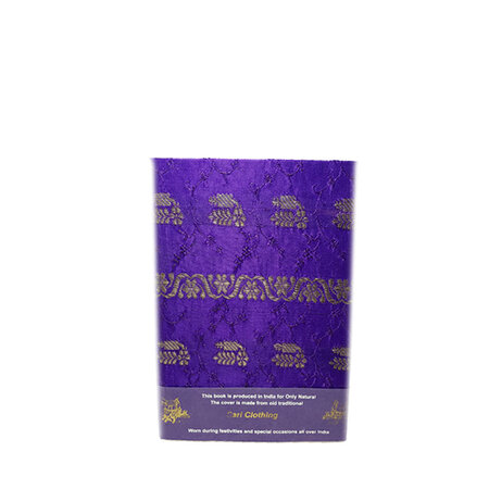 Sari notebook M paars (nr.5)