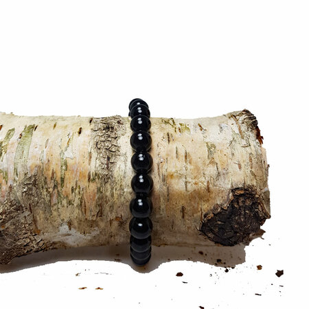 Armband halfedelsteen zwart