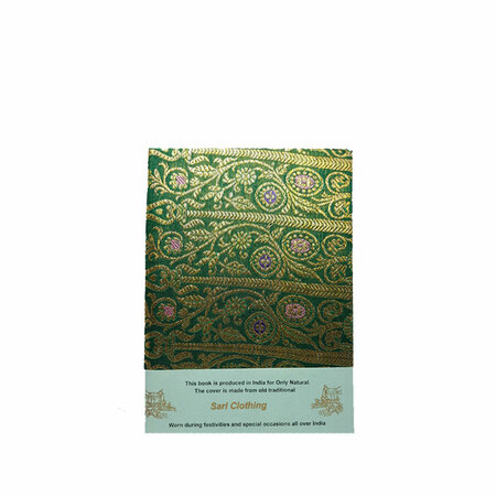 Sari notebook M groen (nr.3)