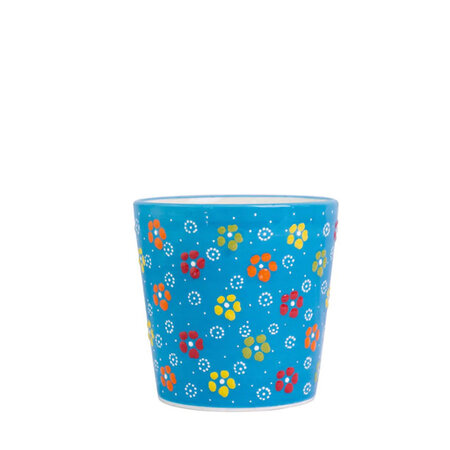 Bloempot big lichtblauw