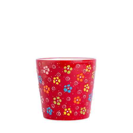 Bloempot big rood