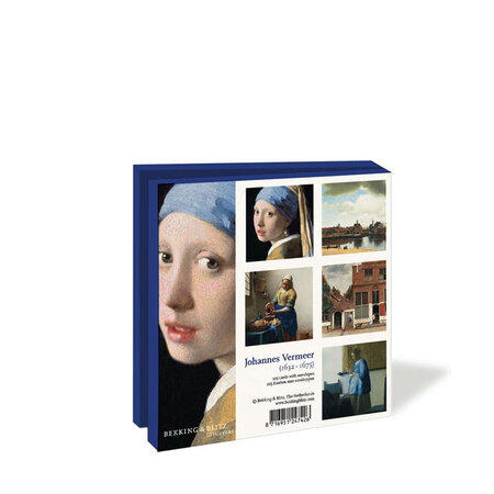 Kaartenmapje Johannes Vermeer