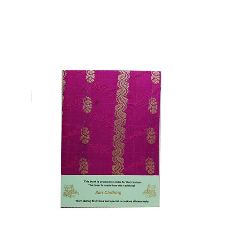 Sari notebook M fuchsia (nr.10)