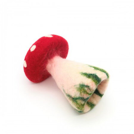 Paddenstoel rood L