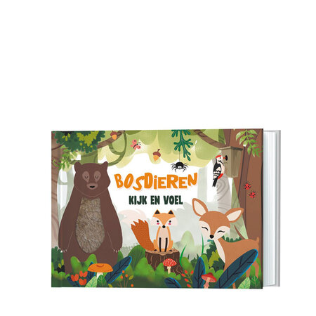 Kijk en voel bosdieren