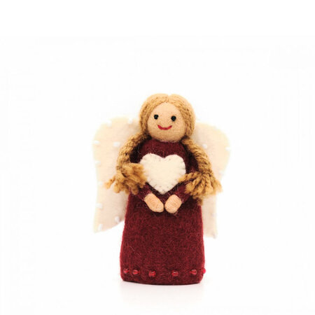 Engel vilt donkerrood