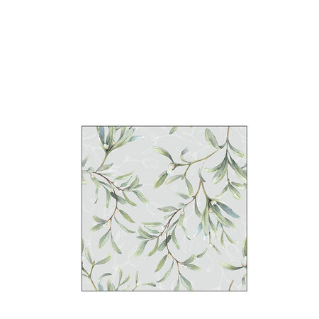 Servetten Mistletoe all over  25