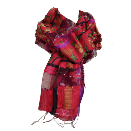 Sjaal ausbrenner deco rood