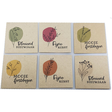 Bloom Kerst/nieuwjaarskaarten