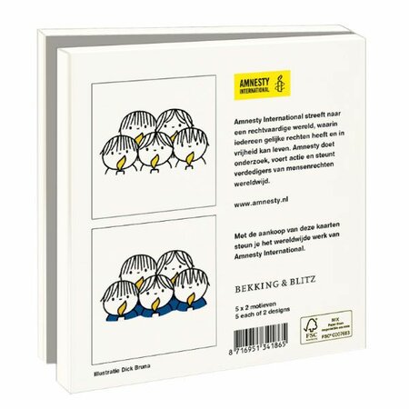 Mapje Vlammetjes van Amnesty