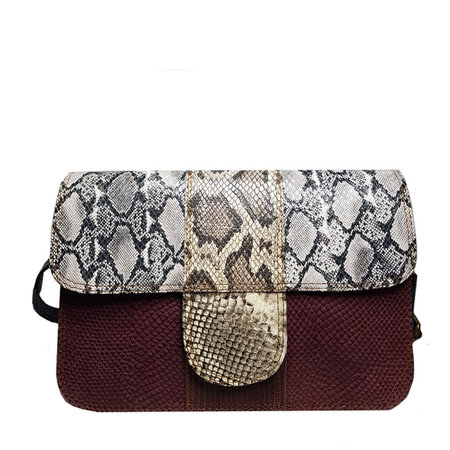 Tas lila print