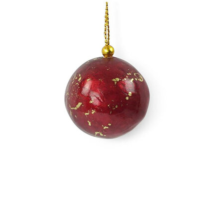 Kerstbal dreaming magenta 3cm