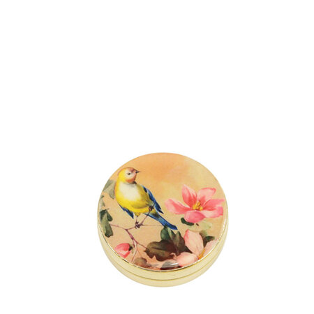 Pillendoosje gele vogel