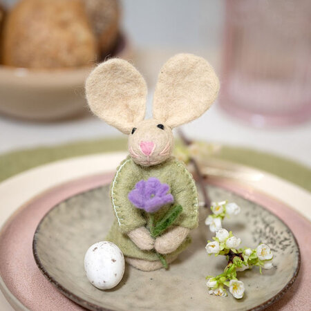 Vingerpopje funny bunny krokus