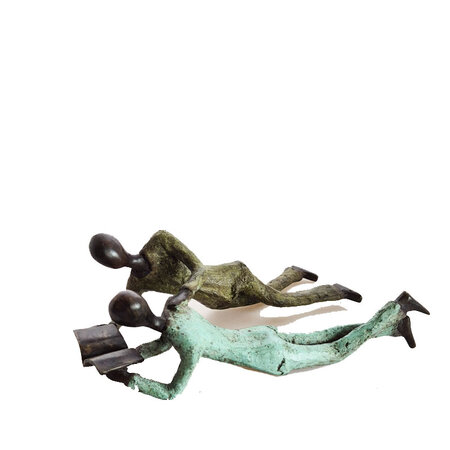 Lezende mannen