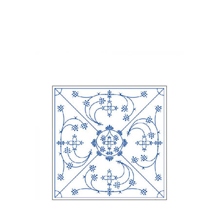Servetten Indisch Blau