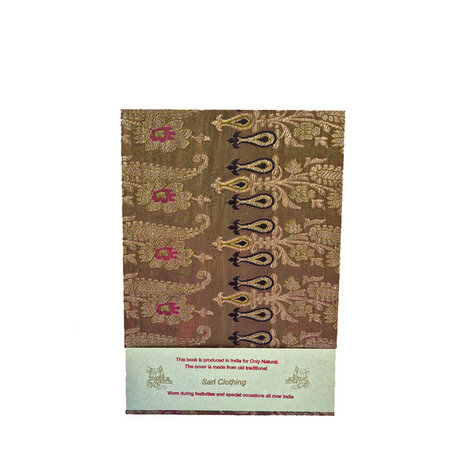 Sari notebook L olijf