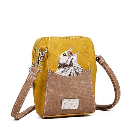 Cross body LP yellow brown