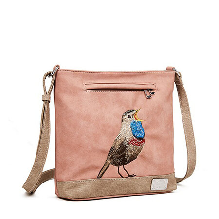 Crossbody APP pink beige