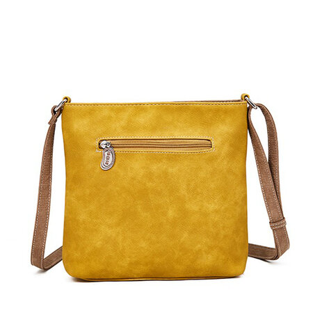 Crossbody APP yellow cognac