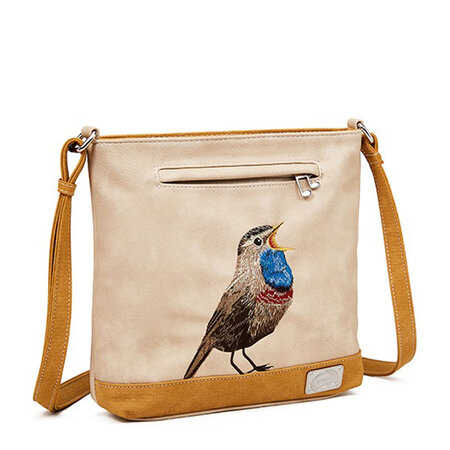 Crossbody APP beige cognac