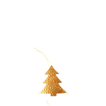 Kerstboom goud papier