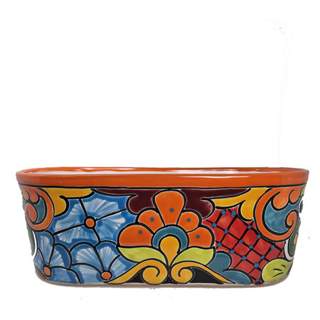 Bloembak keramiek 34 cm