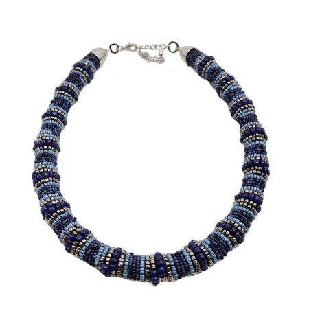 Ketting spring blauw